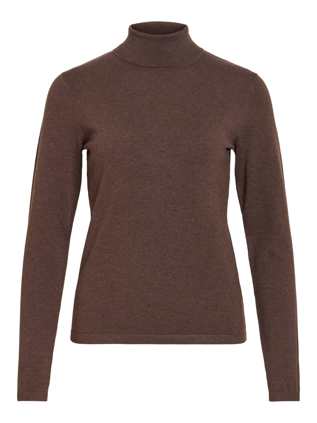 Vila 14115276 Malu top l/m dames bruin