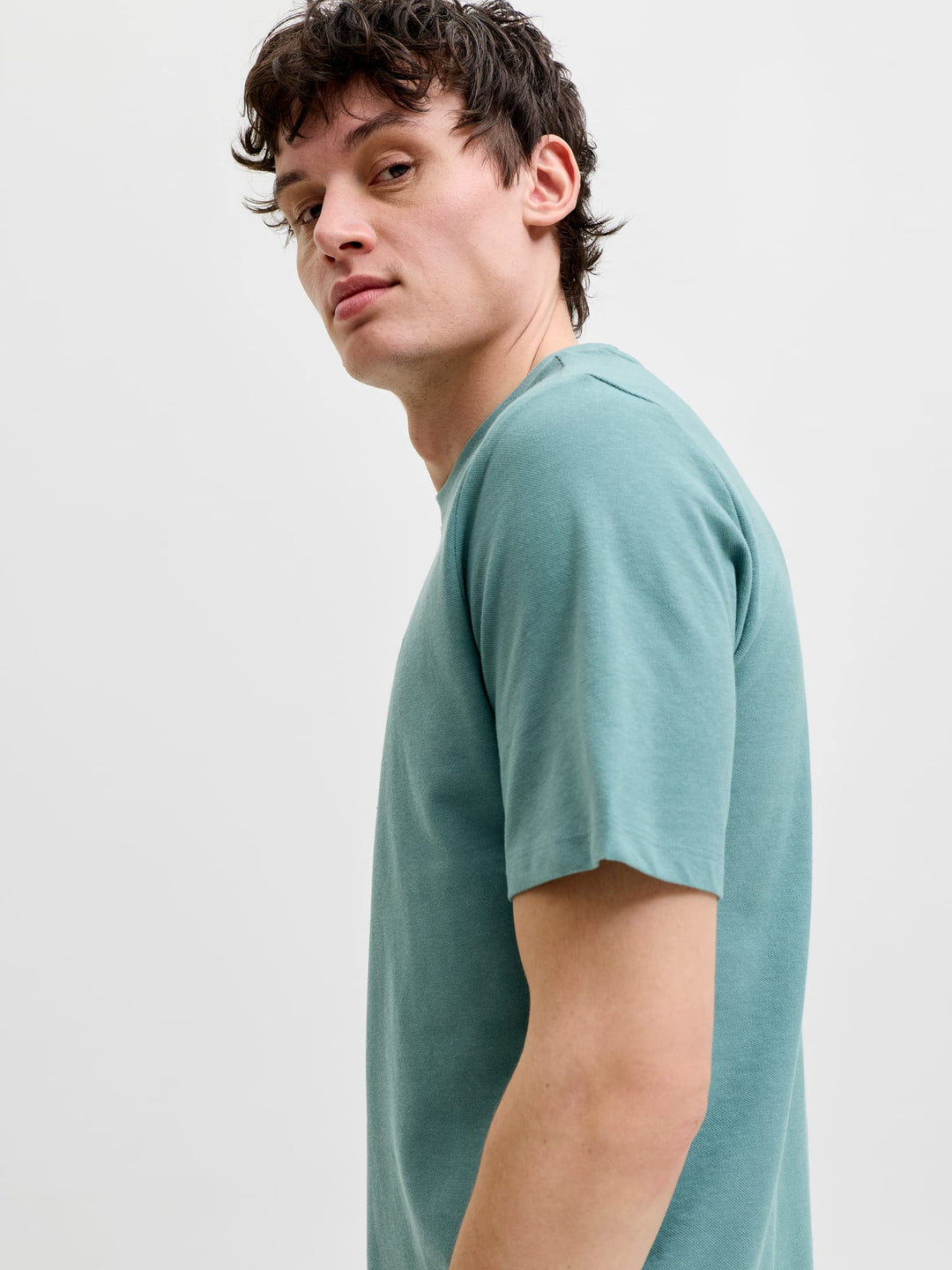 Jack & Jones JPRBLUHUG SS TEE esmerald – heren t-shirt