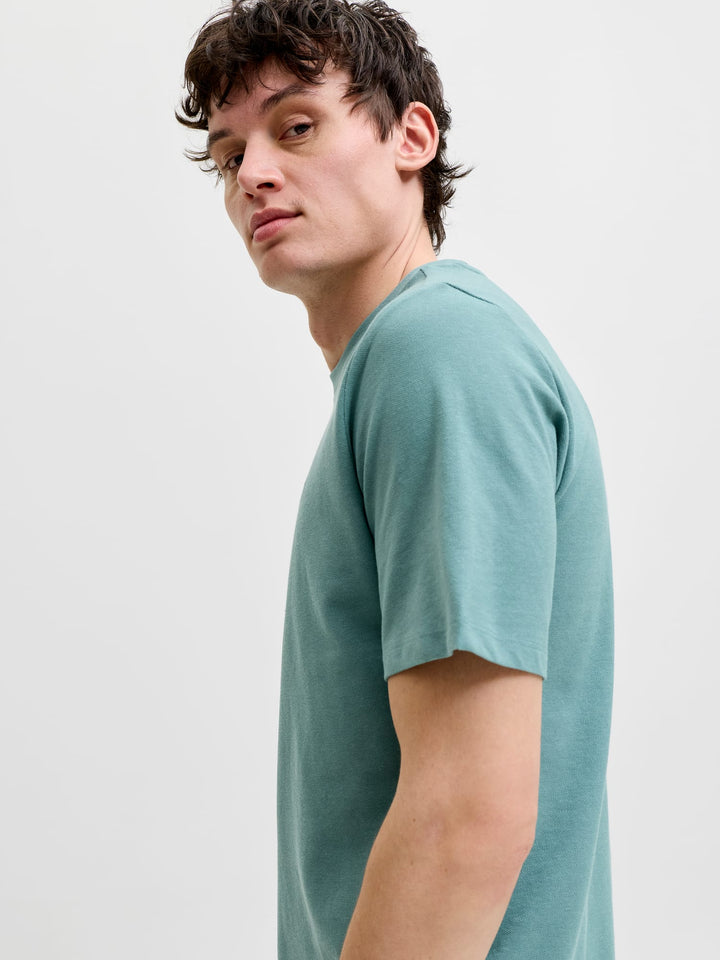 Jack & Jones JPRBLUHUG SS TEE esmerald – heren t-shirt