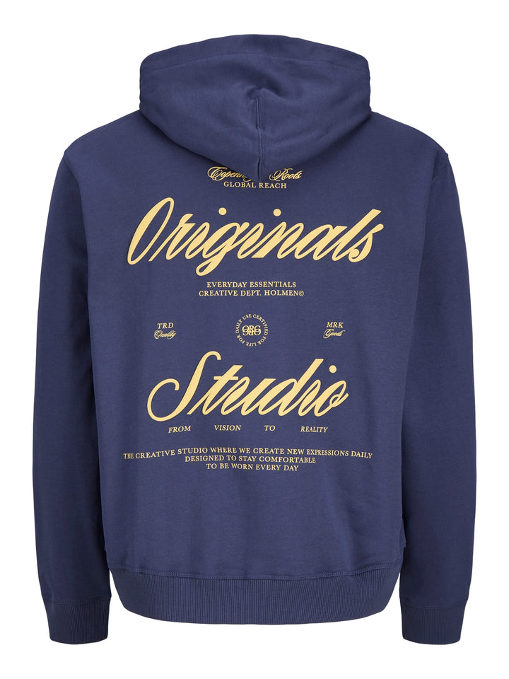 Jack & Jones Kids hoodie rafblauw – jongens