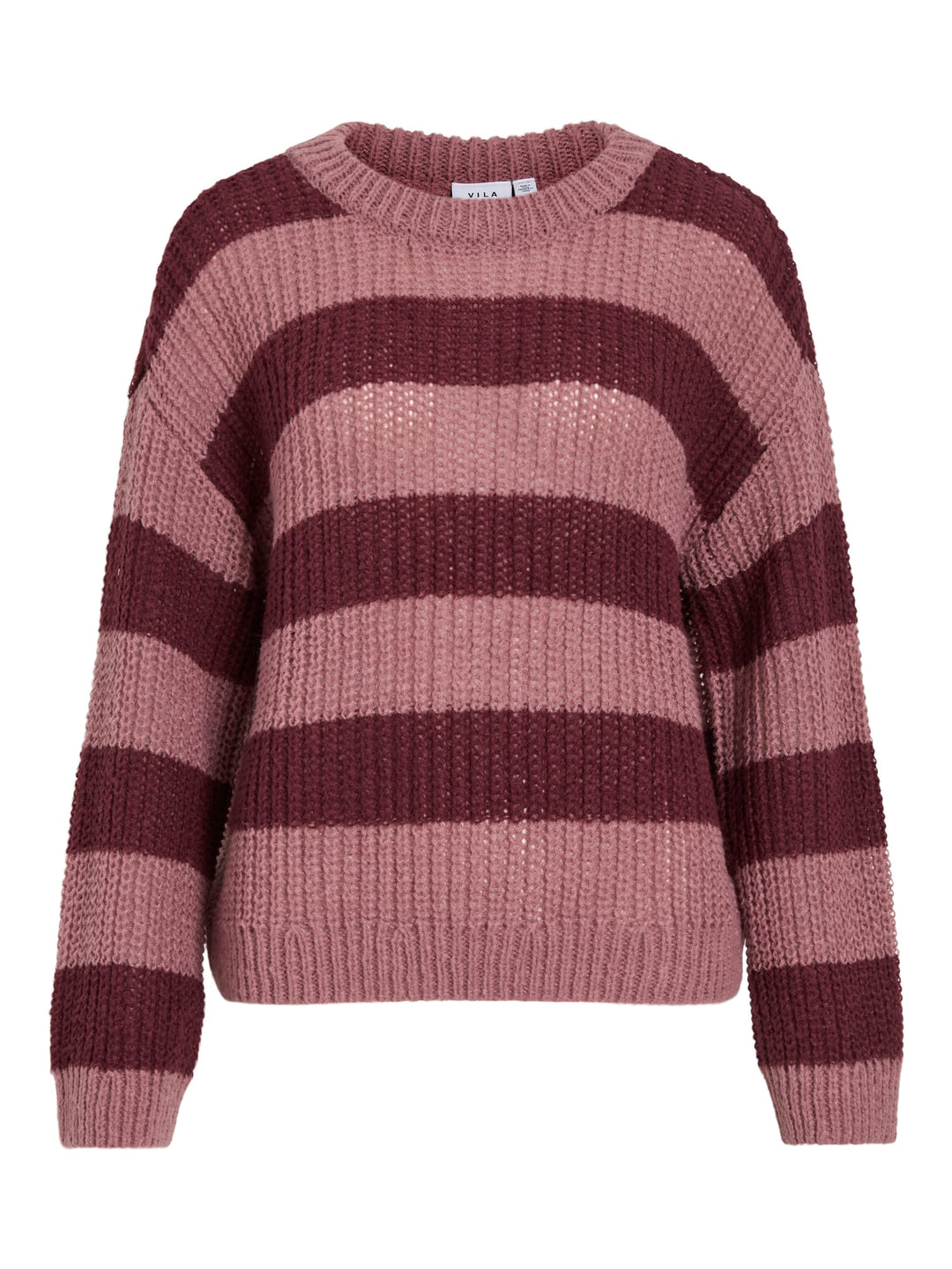 Vila 14117825 Omi trui dames roze dessin