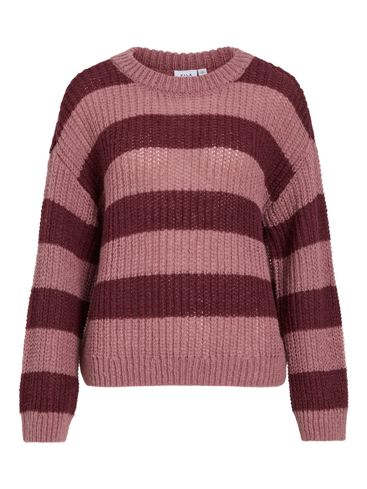 Vila 14117825 Omi trui dames roze dessin