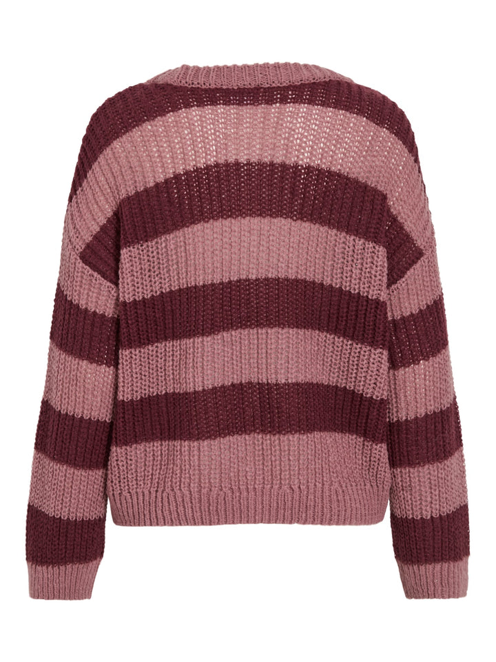 Vila 14117825 Omi trui dames roze dessin