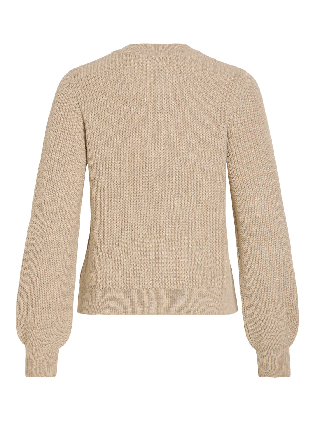 Vila 14117469 Cutie vest gebreid dames beige