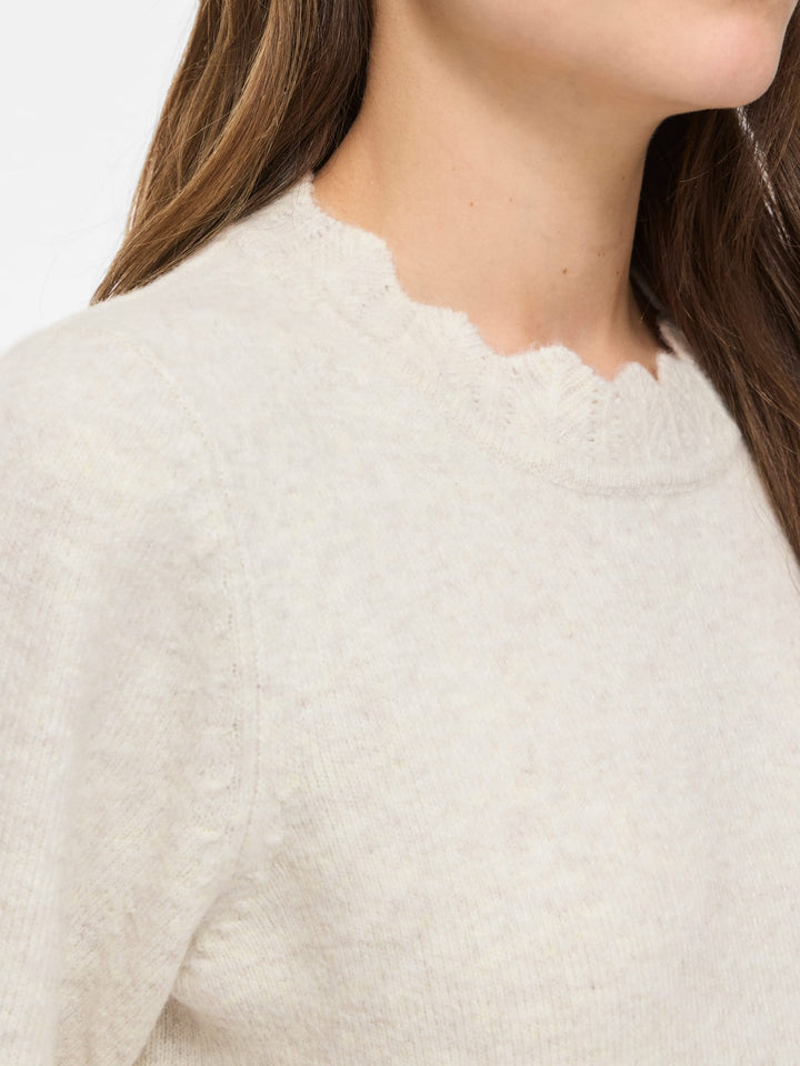 Vila NIKOLINA t-shirt k/m dames – wit dessin
