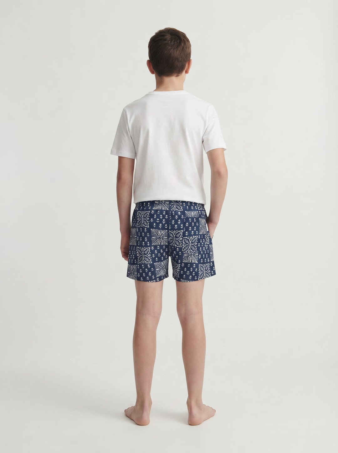 Jack & Jones Kids zwembroek jongens blauw dessin