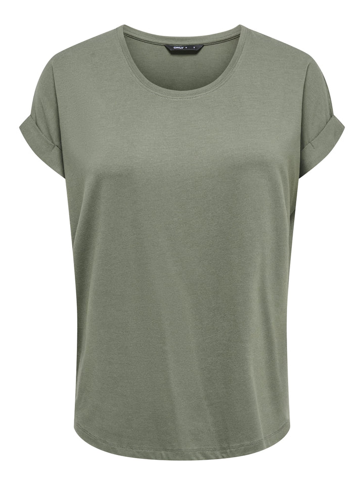 Only Moster T-shirt olijf – dames