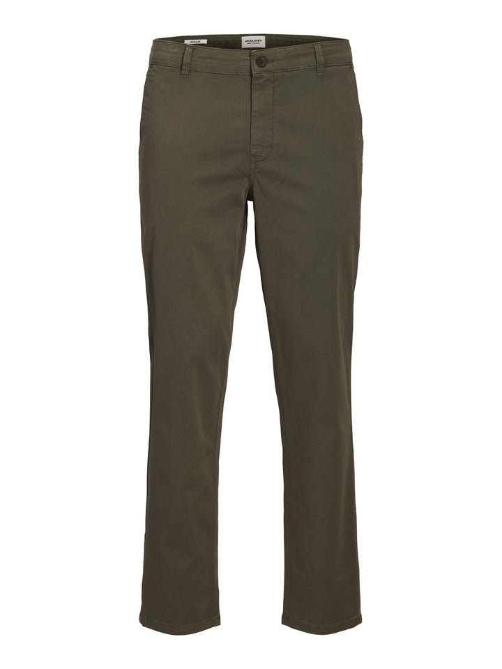 Jack & Jones Stollie Chino Donkergroen – heren - L34