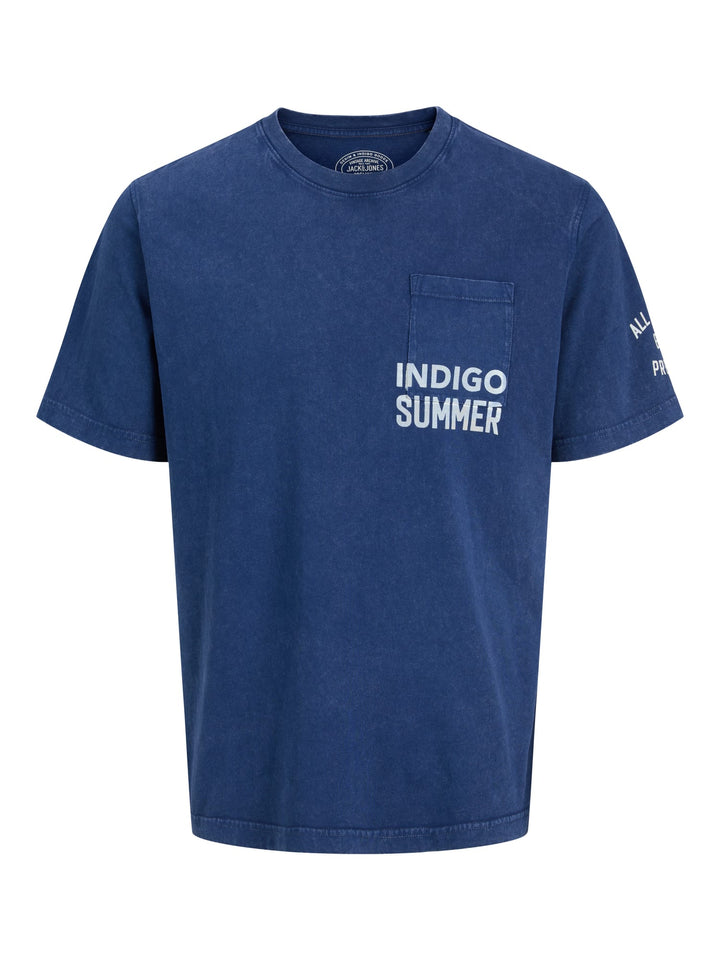 Jack & Jones JPRBLUJACKSON SS TEE navy – heren T-shirt