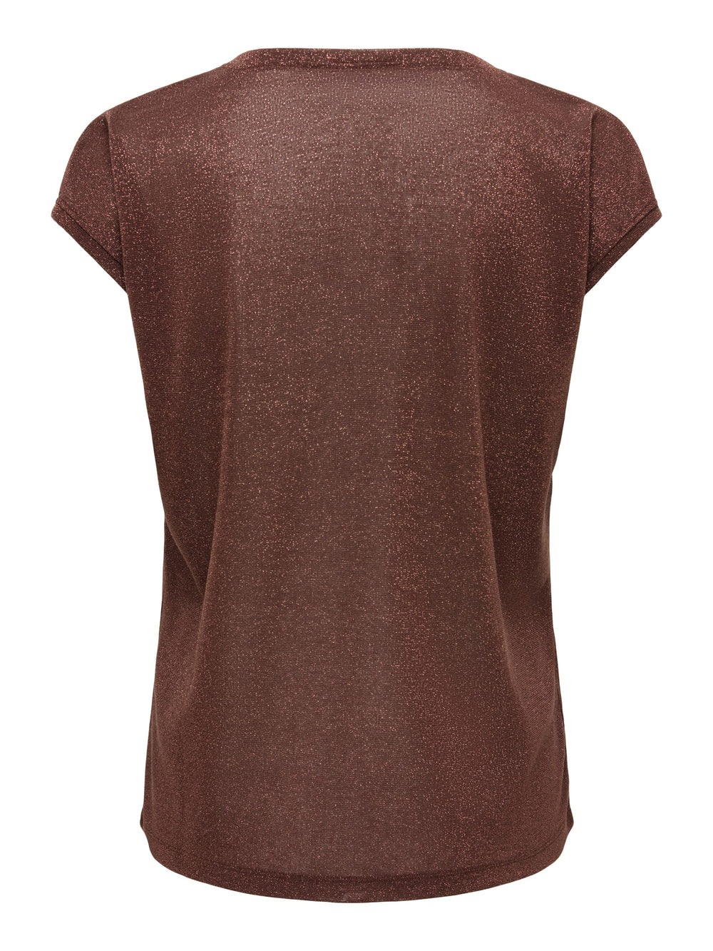 Only t-shirt k/m dames bordeaux – 15136069 Silvery
