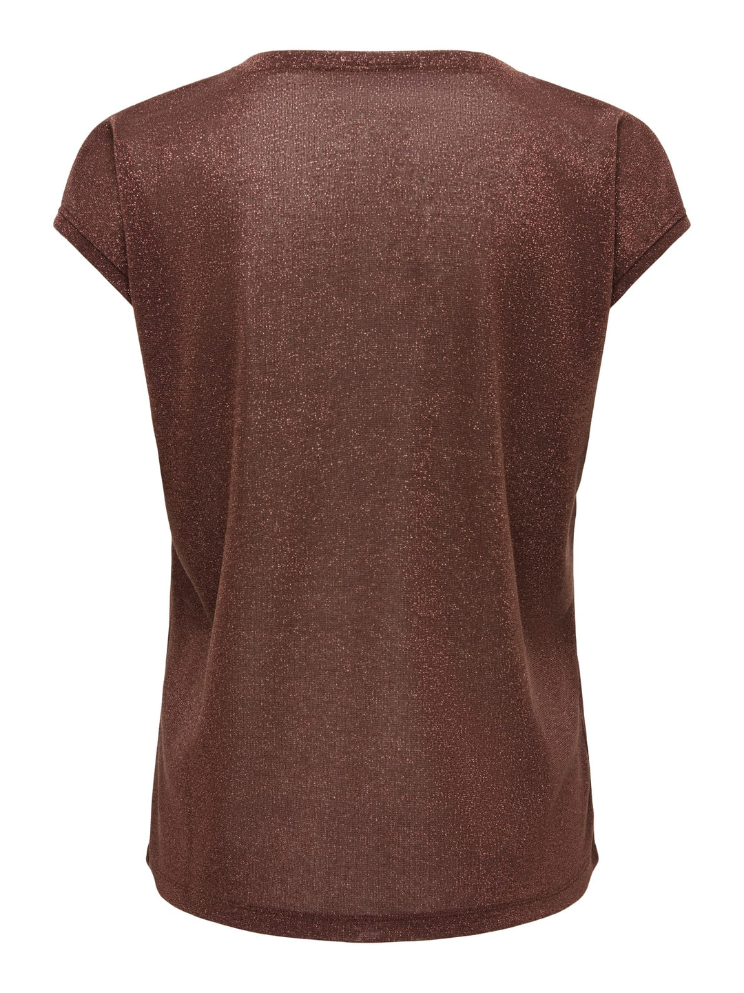 Only t-shirt k/m dames bordeaux – 15136069 Silvery