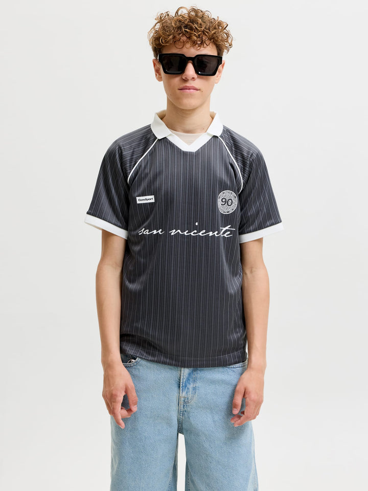 Jack & Jones Kids polo antraciet – jongens