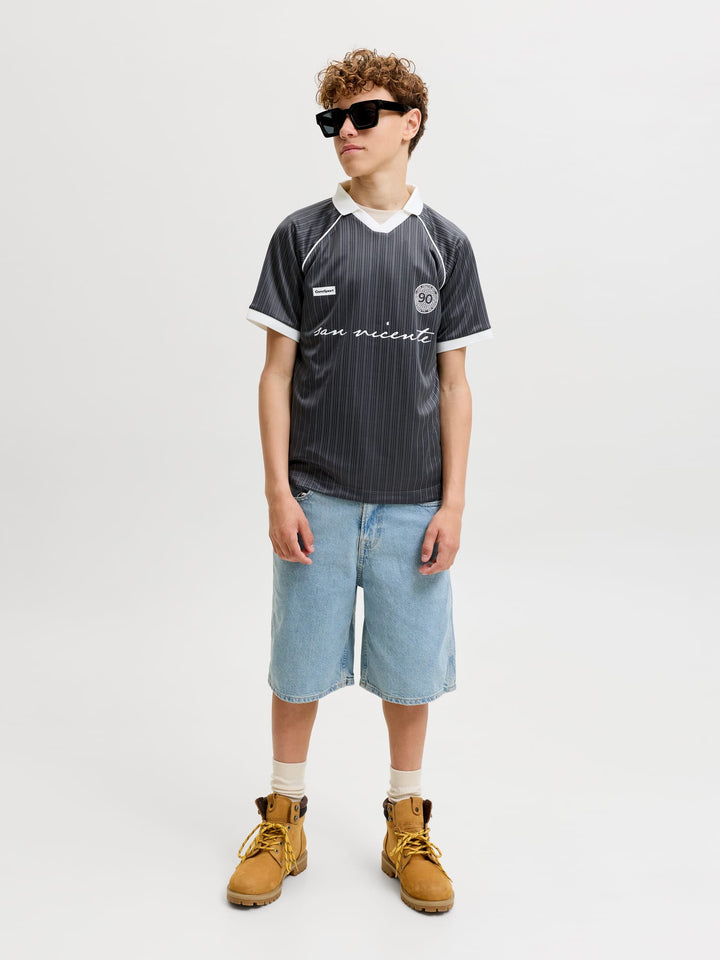 Jack & Jones Kids polo antraciet – jongens
