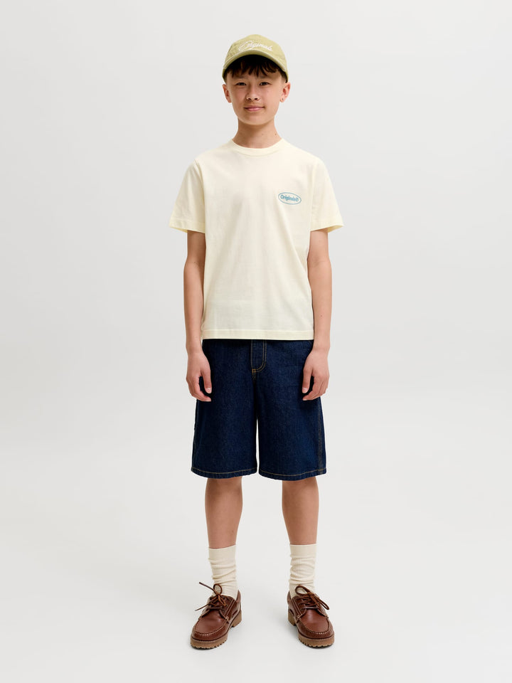 Jack & Jones Kids T-shirt ecru – jongens