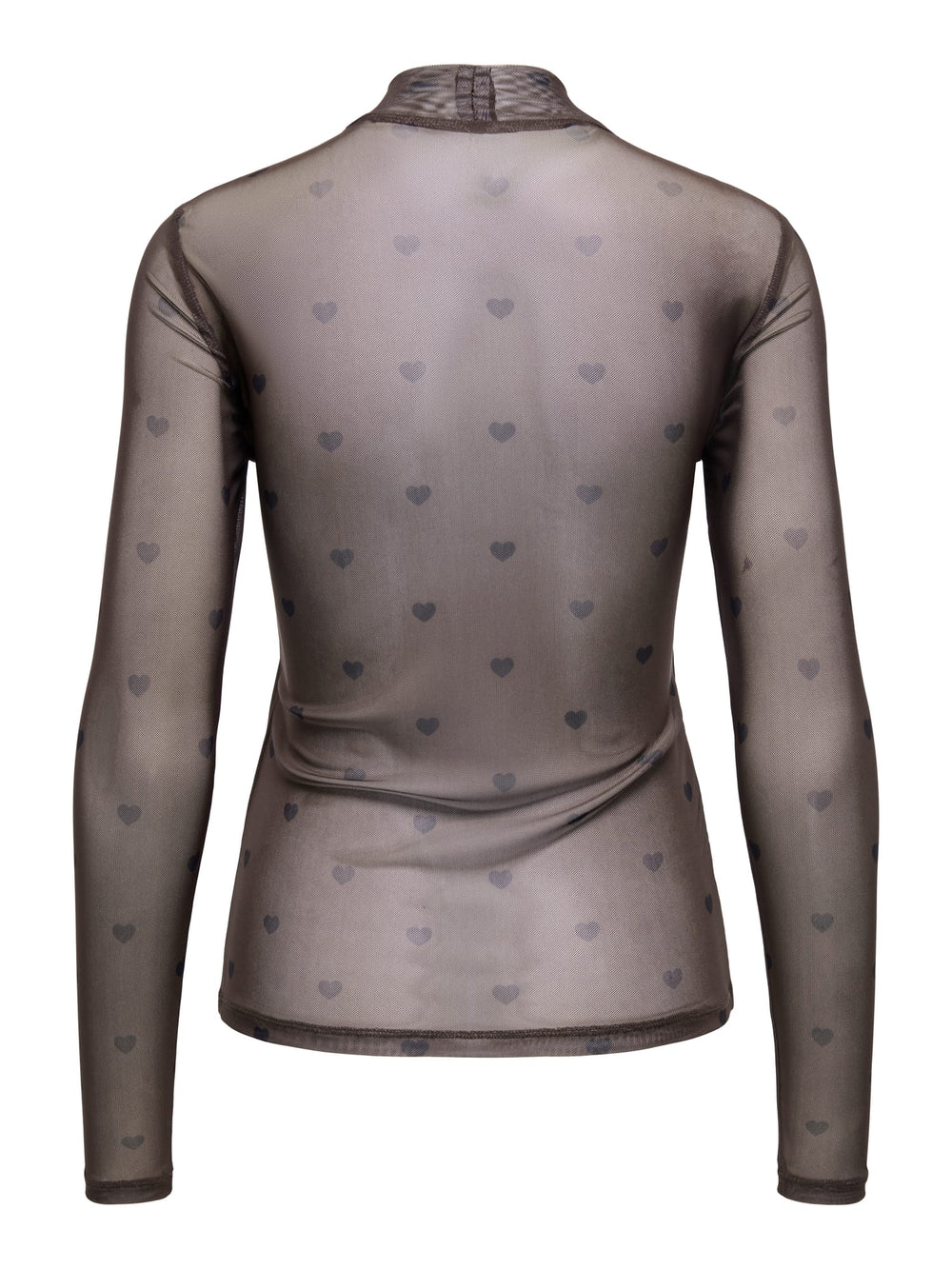 Only t-shirt l/m dames bruin – Erica