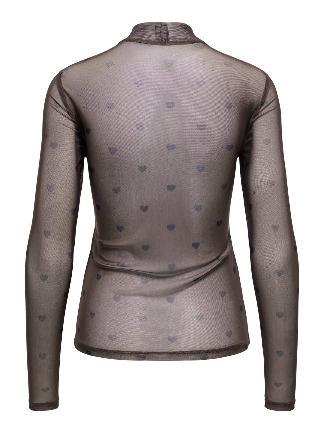 Only t-shirt l/m dames bruin – Erica