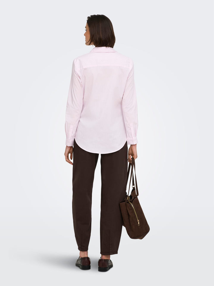 Jacqueline de Yong blouse l/m dames roze dessin – JDYMIO