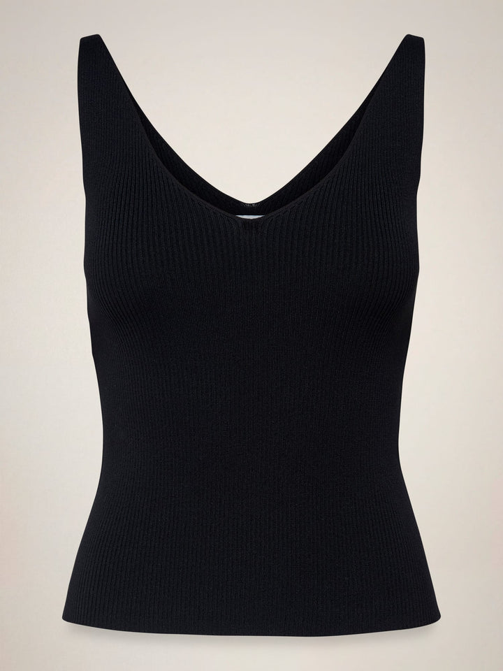 Jacqueline de Yong Nanna zwart – dames singlet