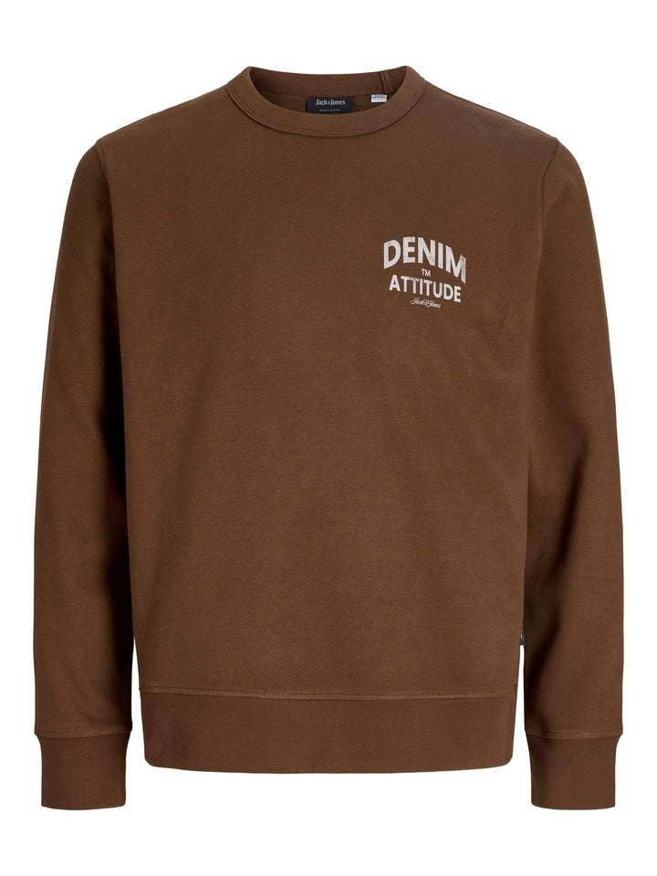 Jack & Jones Dover sweater bruin – heren