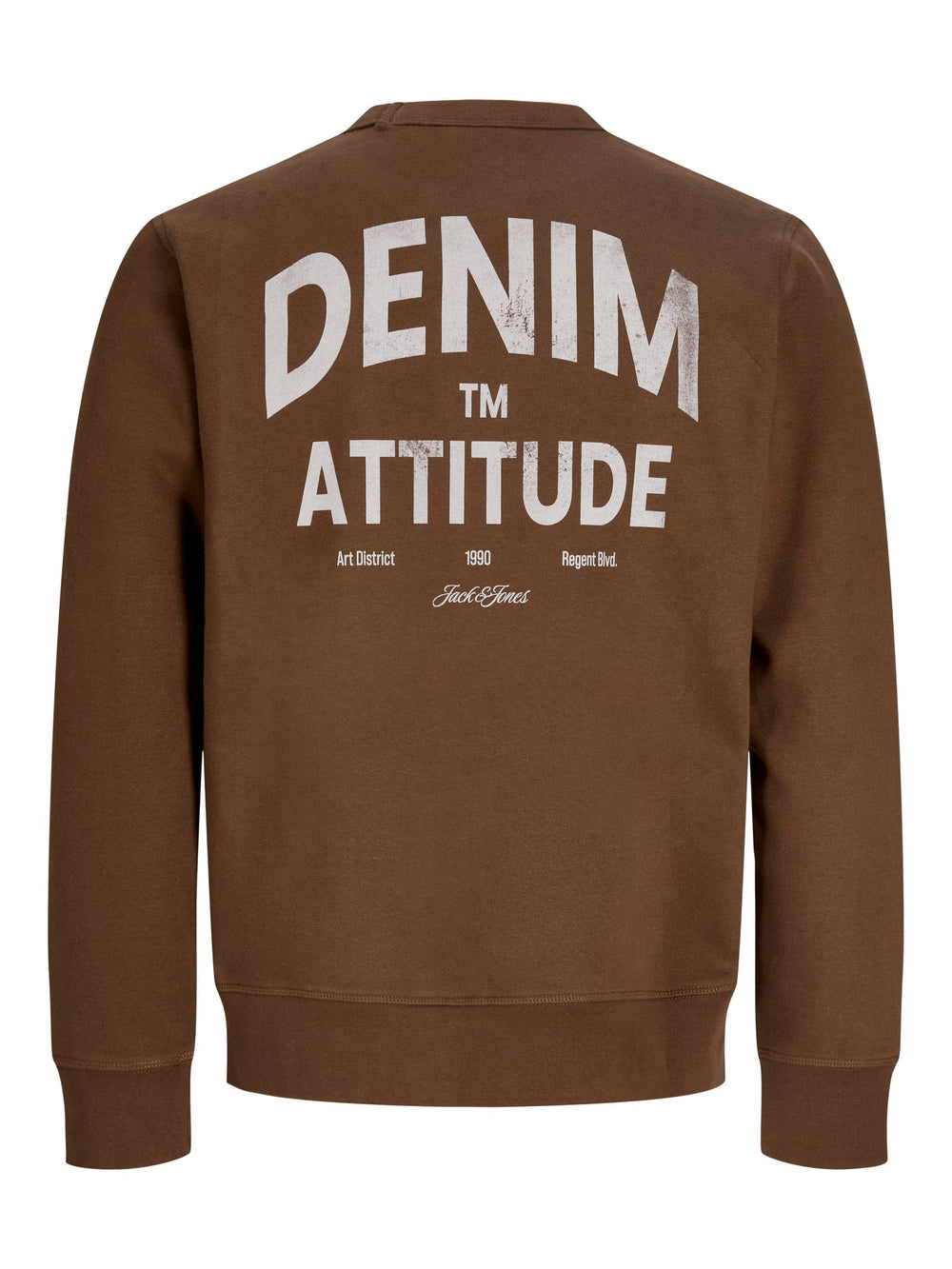 Jack & Jones Dover sweater bruin – heren