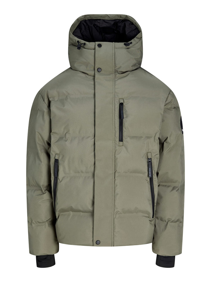 Jack &amp; Jones 12299845 trace winterjas heren olijf