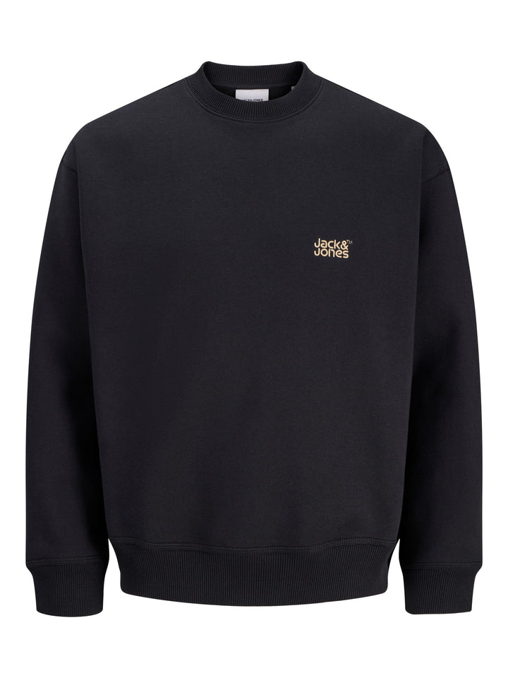 jack & jones kids Colton sweater zwart – jongens