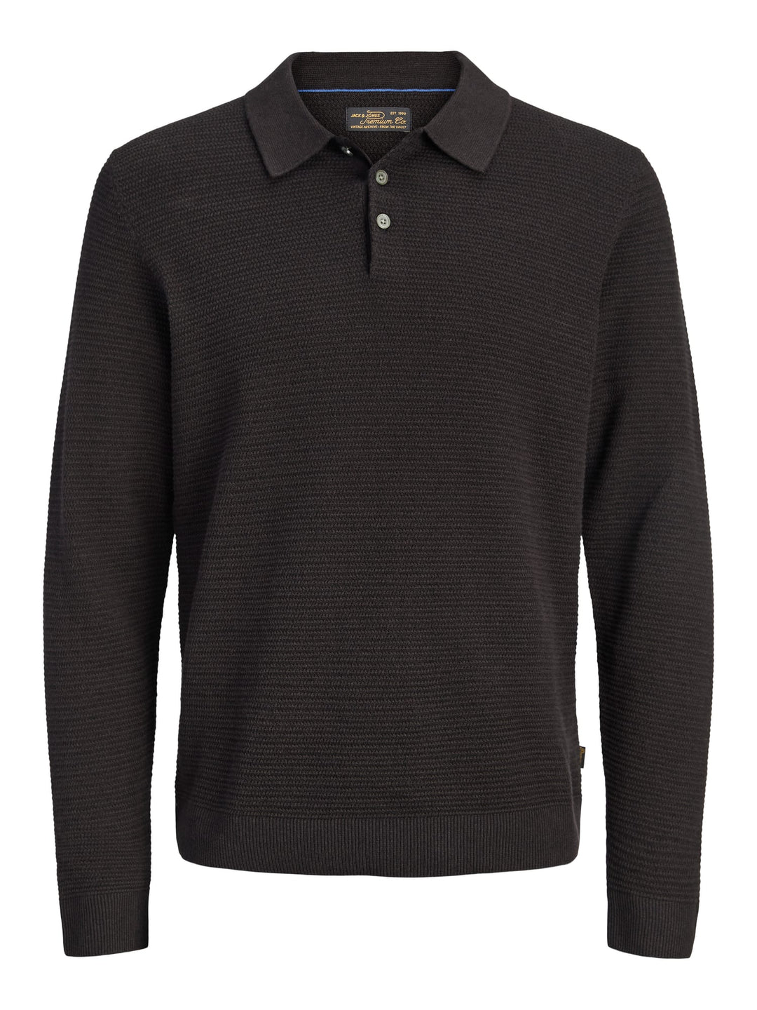 Jack & Jones Bluriley polo l/m bruin – heren