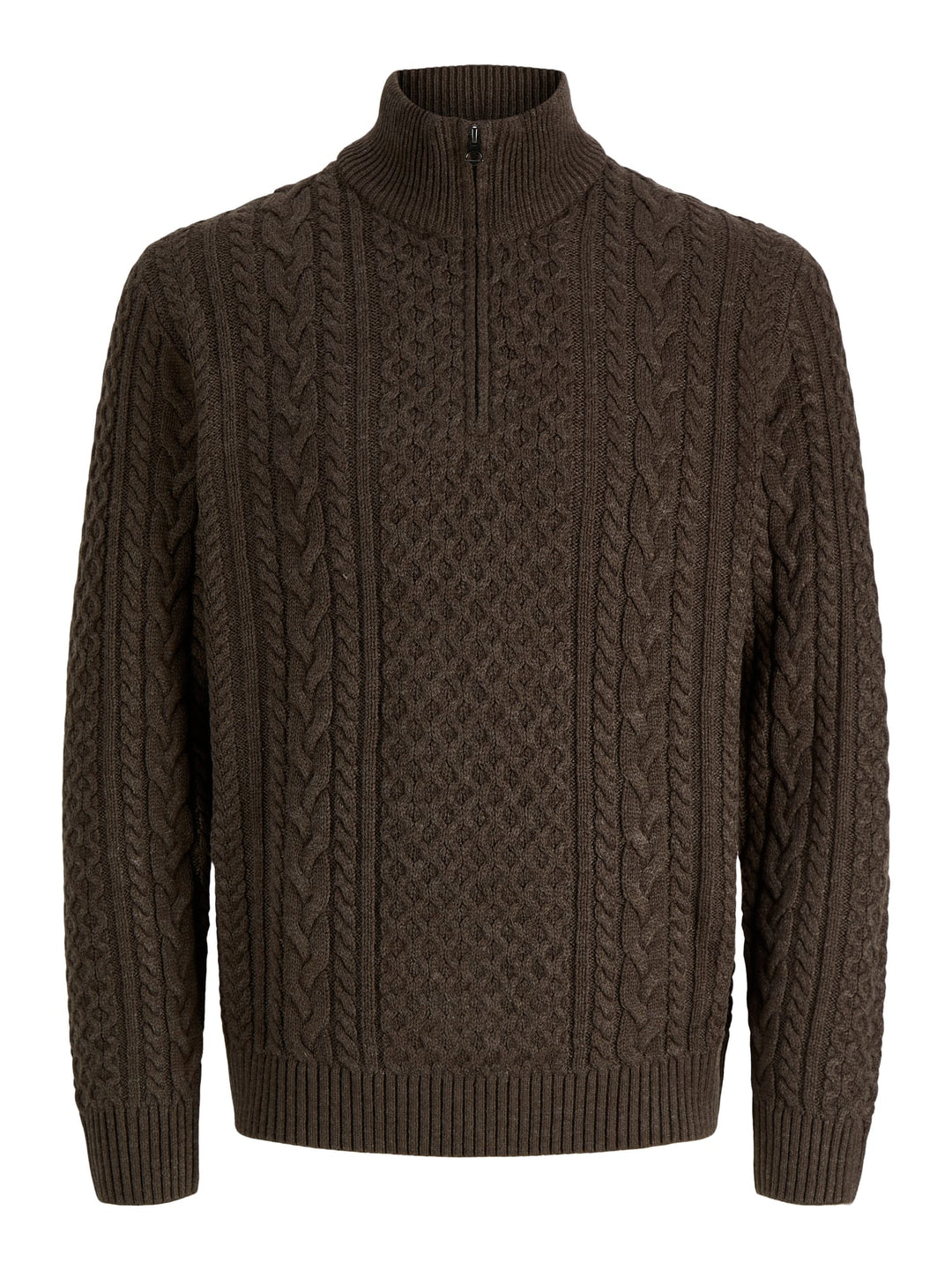 Jack &amp; Jones 12299947 Blucallum trui bruin melee – heren