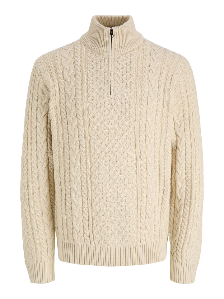 Jack &amp; Jones 12299947 Blucallum trui ecru – heren