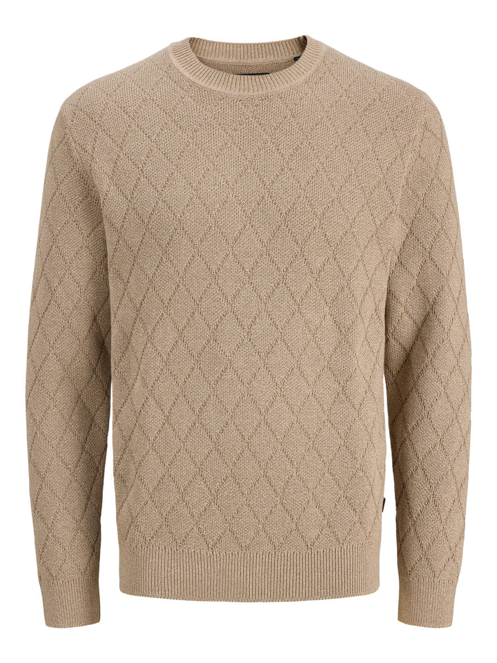 Jack & Jones Blacole trui camel – heren