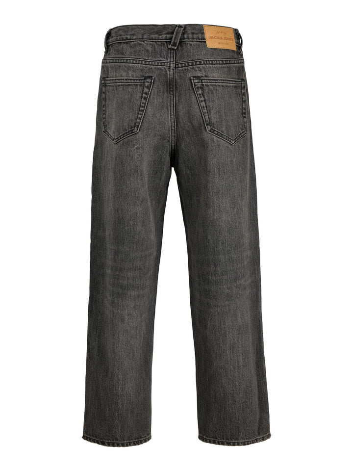 jack & jones kids 12303349 Alex jeans low croth-baggy fit zwart denim - Black Denim