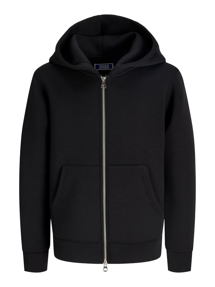 jack & jones kids vest sweat zwart – jongens