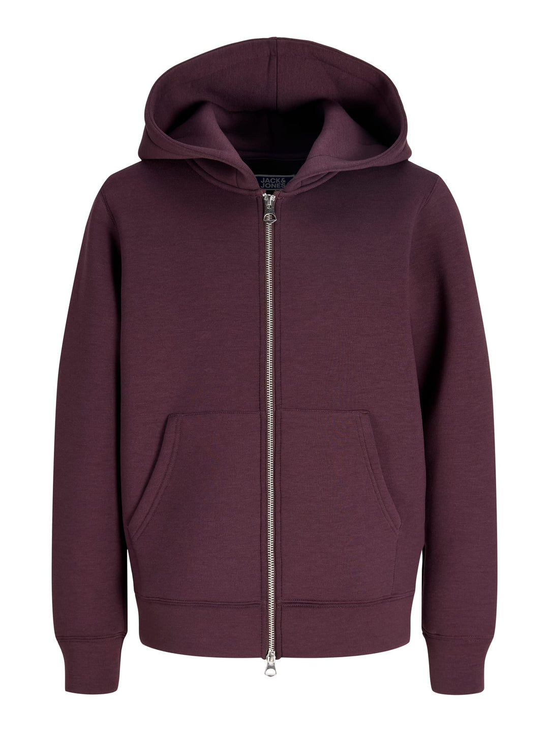 jack & jones kids vest sweat bordeaux – jongens