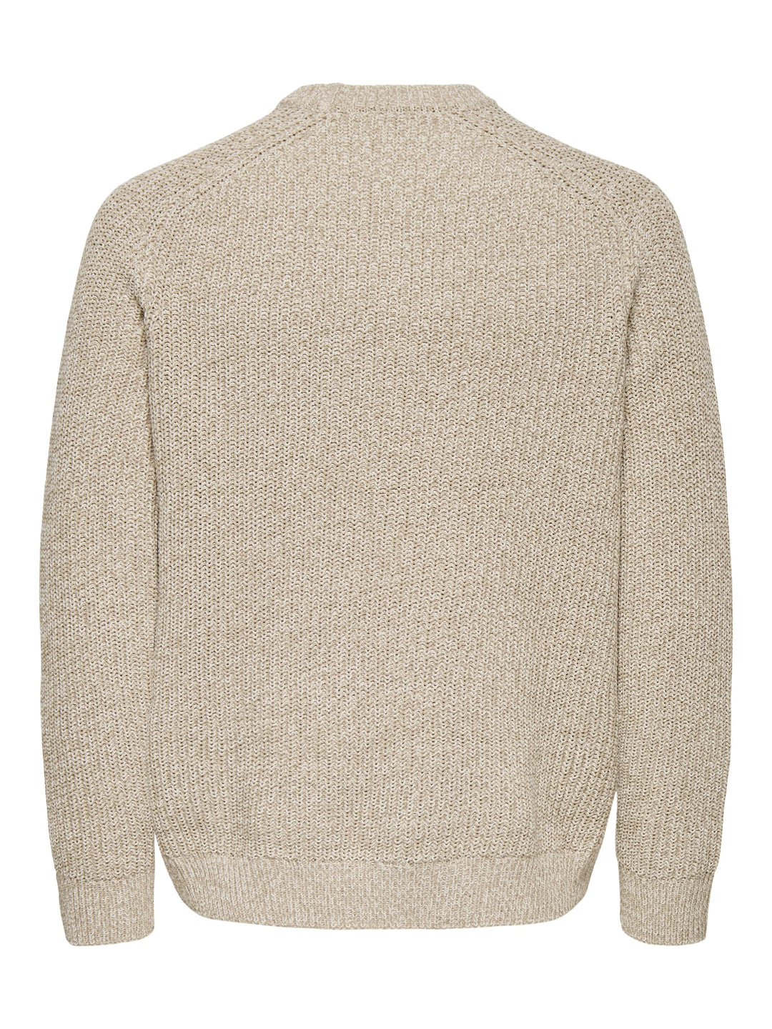 ONLY & SONS gebreide pullover zand – heren