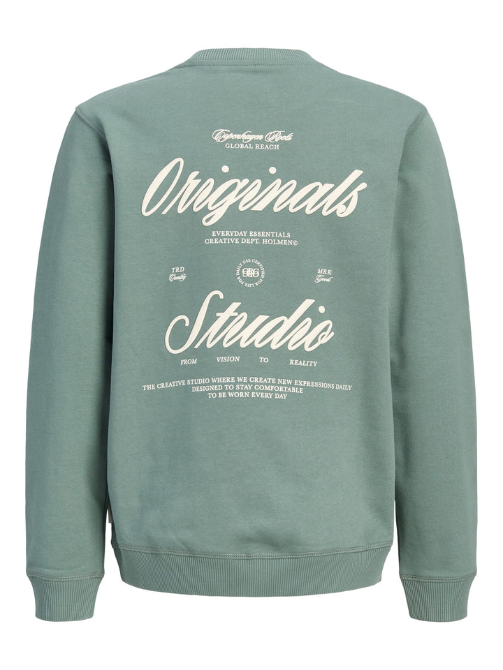 jack & jones kids Norrebro sweater olijf – jongens