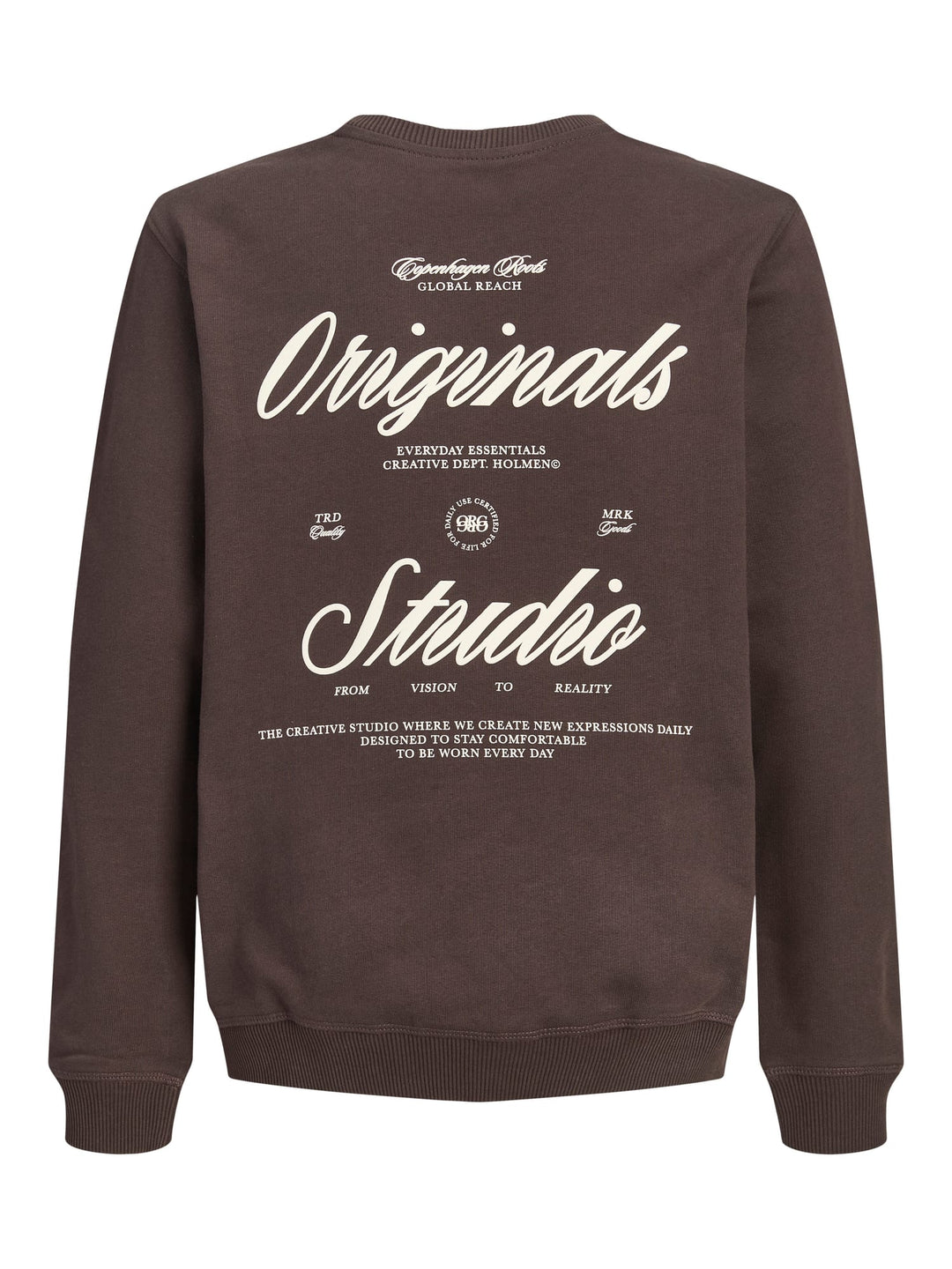 Jack & Jones Kids 12309118 norrebro sweater bruin