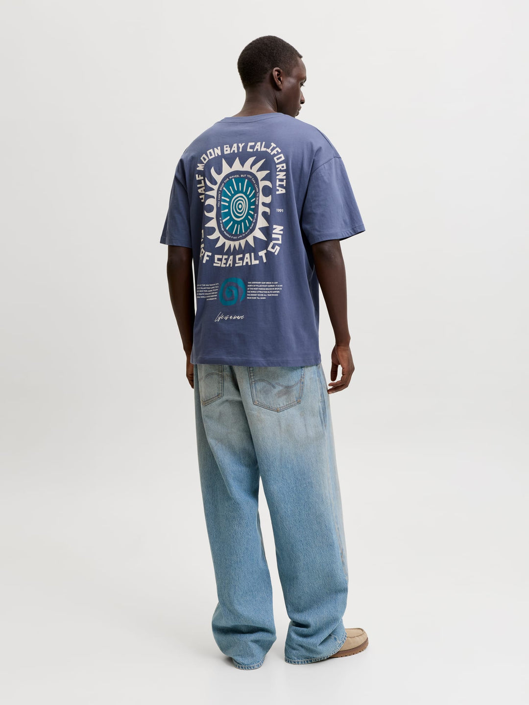 Jack & Jones 12310195 Surf T-shirt rafblauw – heren