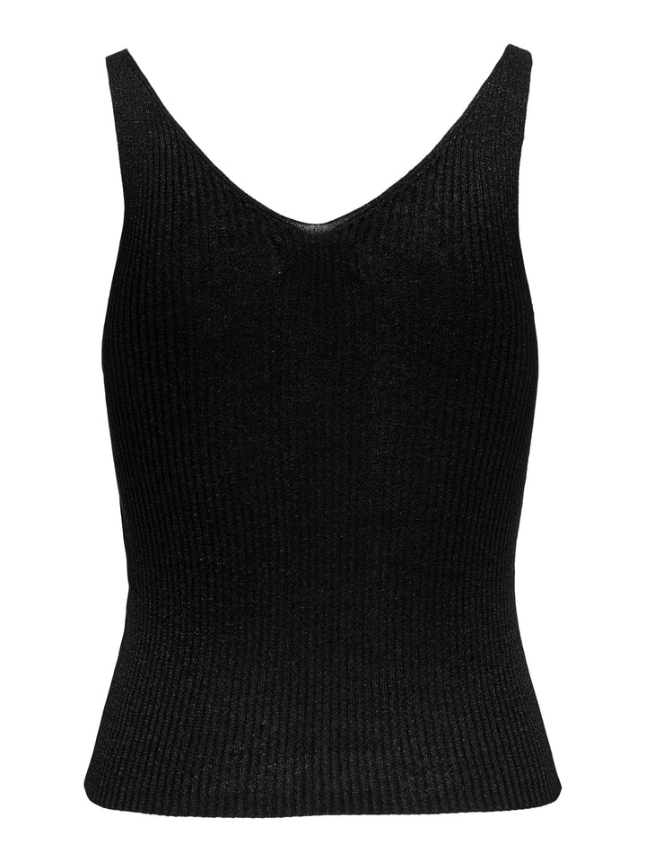 jacqueline de yong 15216492 Bodilla gebreide top zwart