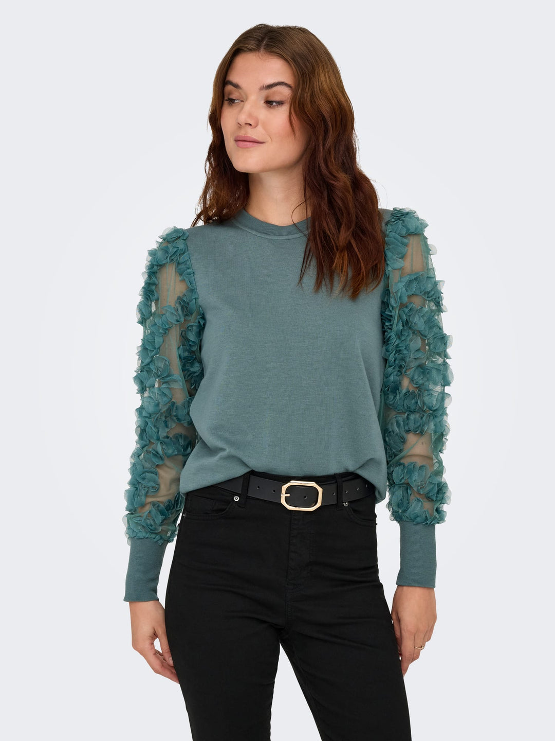 Jacqueline de Yong Fairview sweater groen – dames