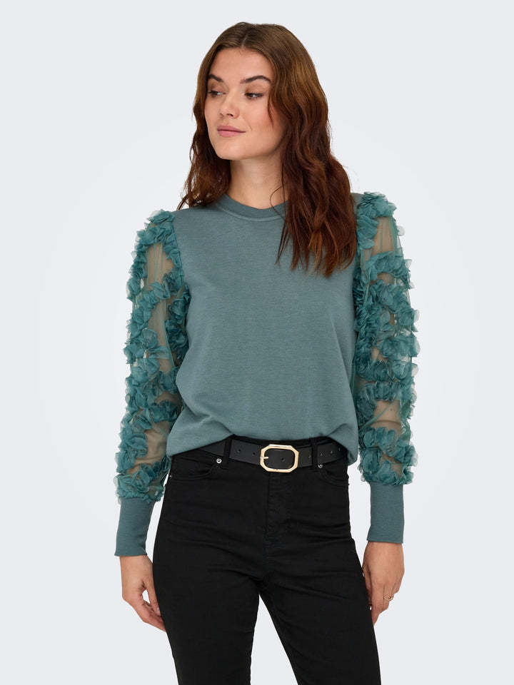 Jacqueline de Yong Fairview sweater groen – dames