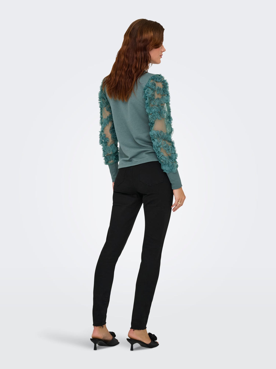 Jacqueline de Yong 15220558 Fairview sweater groen