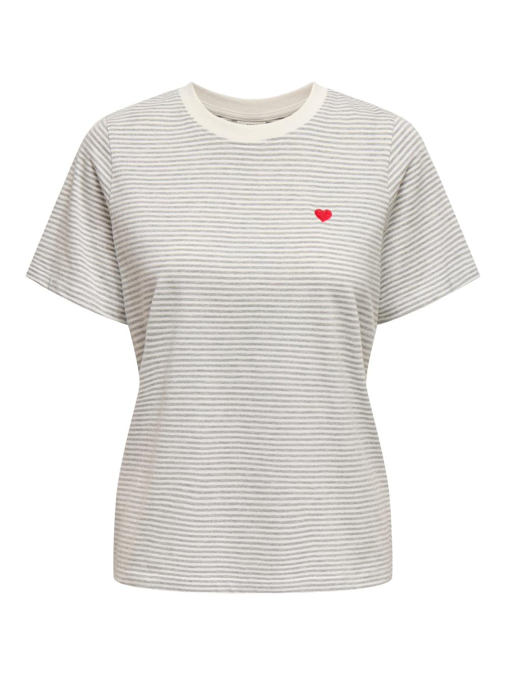 Jacqueline de Yong Pisa T-shirt zand dessin – dames