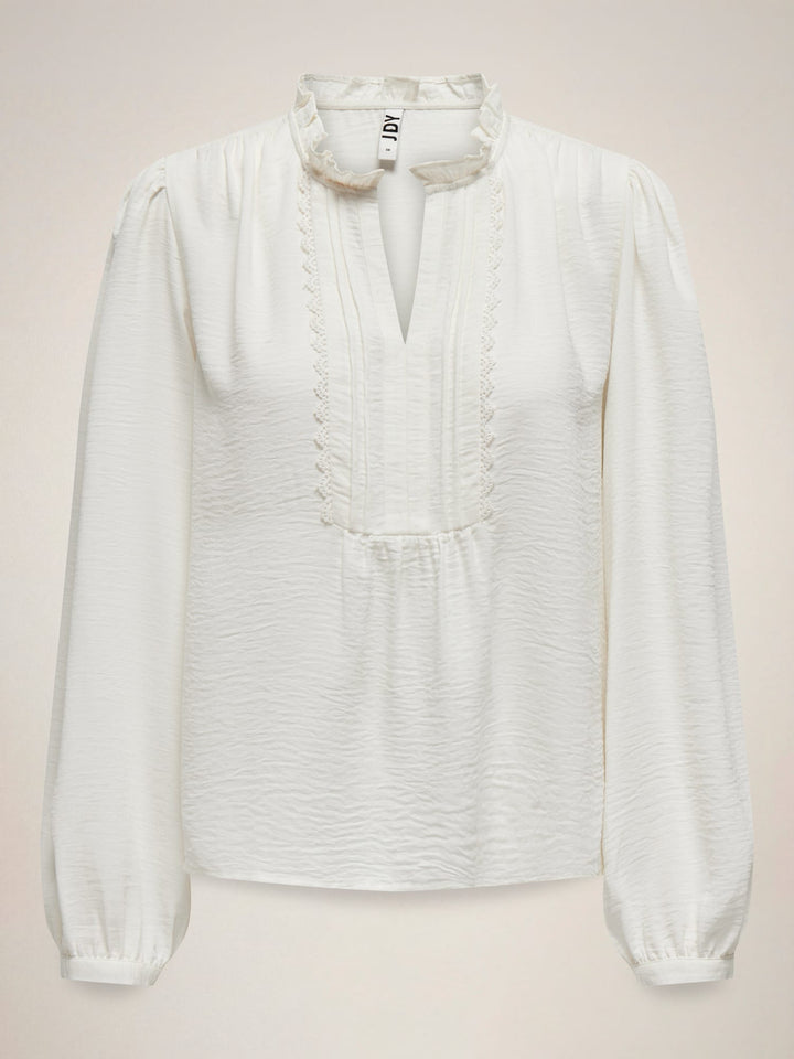 Jacqueline de Yong Rachel blouse ecru – dames
