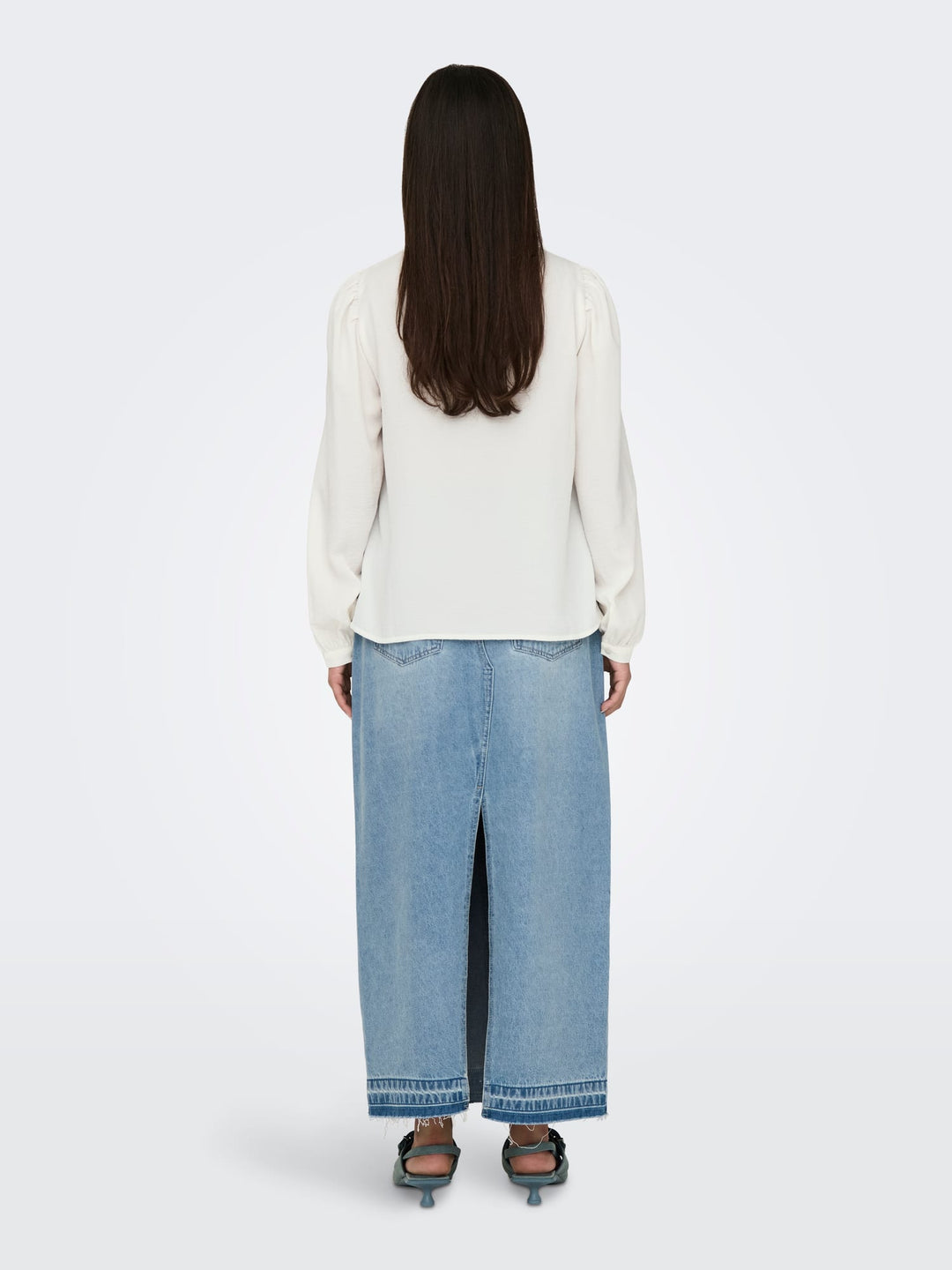 Jacqueline de Yong Rachel blouse ecru – dames