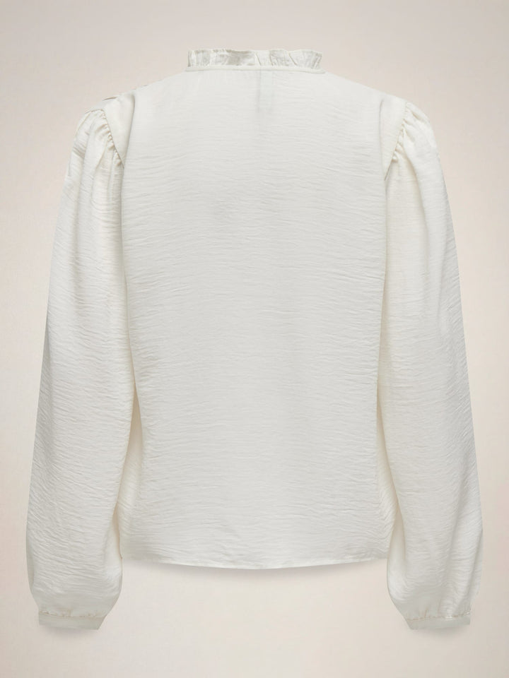 Jacqueline de Yong Rachel blouse ecru – dames