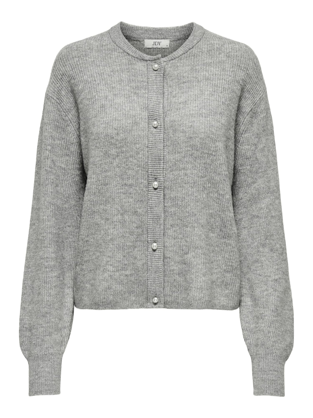 Jacqueline de Yong Lumi vest gebreid dames grijs melee
