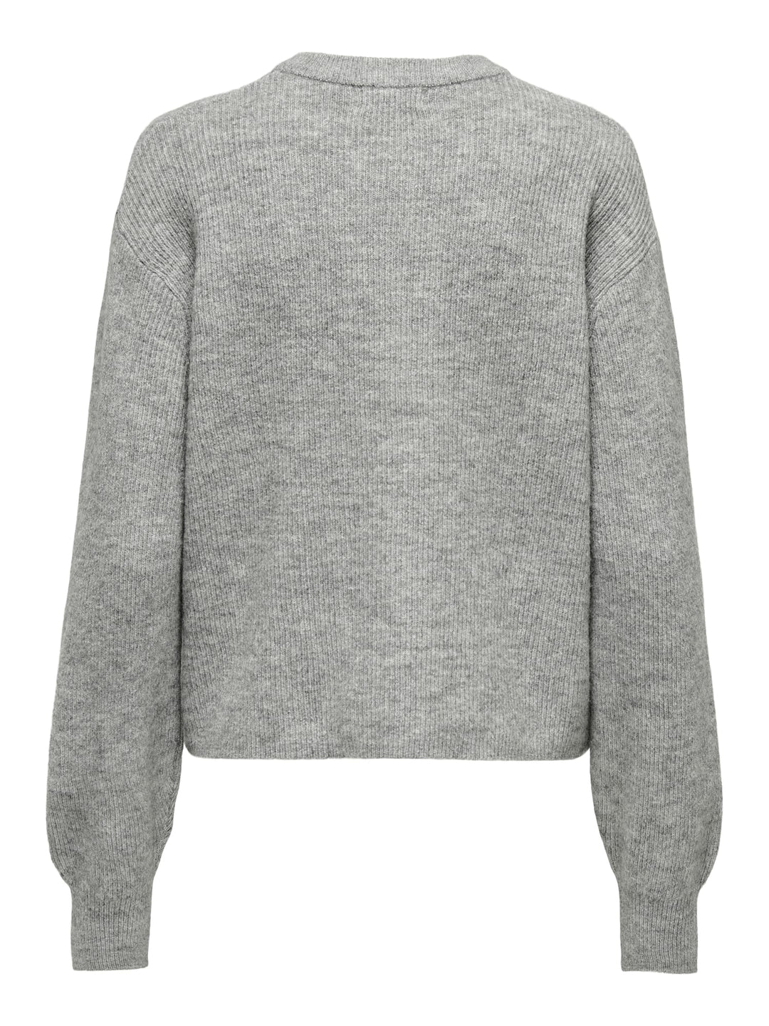 Jacqueline de Yong Lumi vest gebreid dames grijs melee