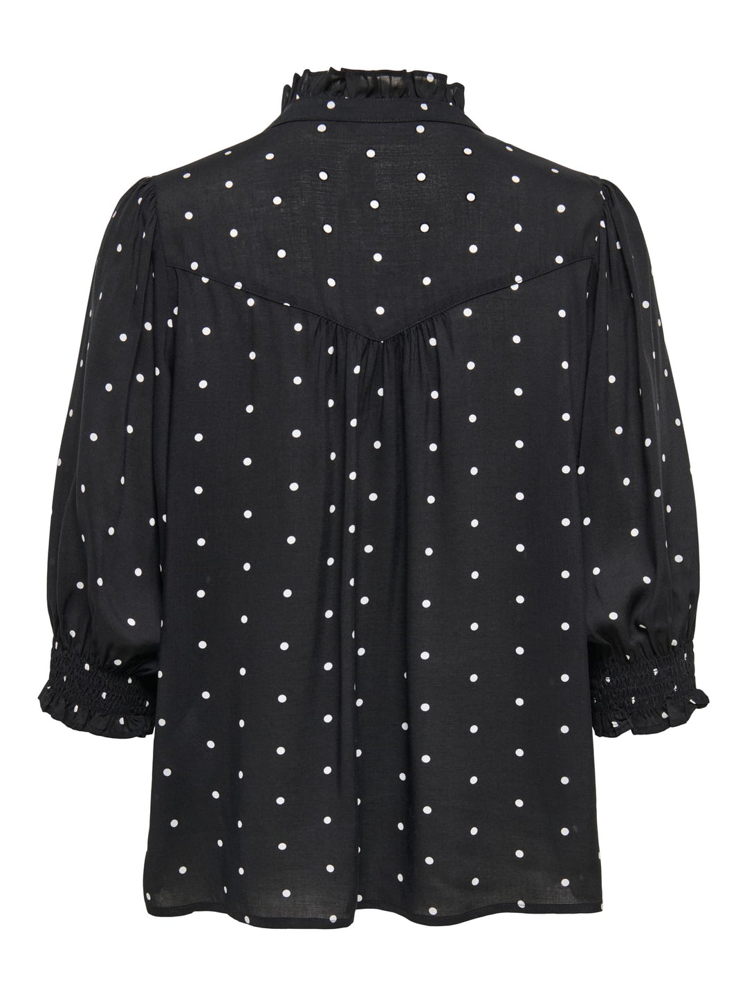 Only blouse l/m dames zwart dessin – RAYA