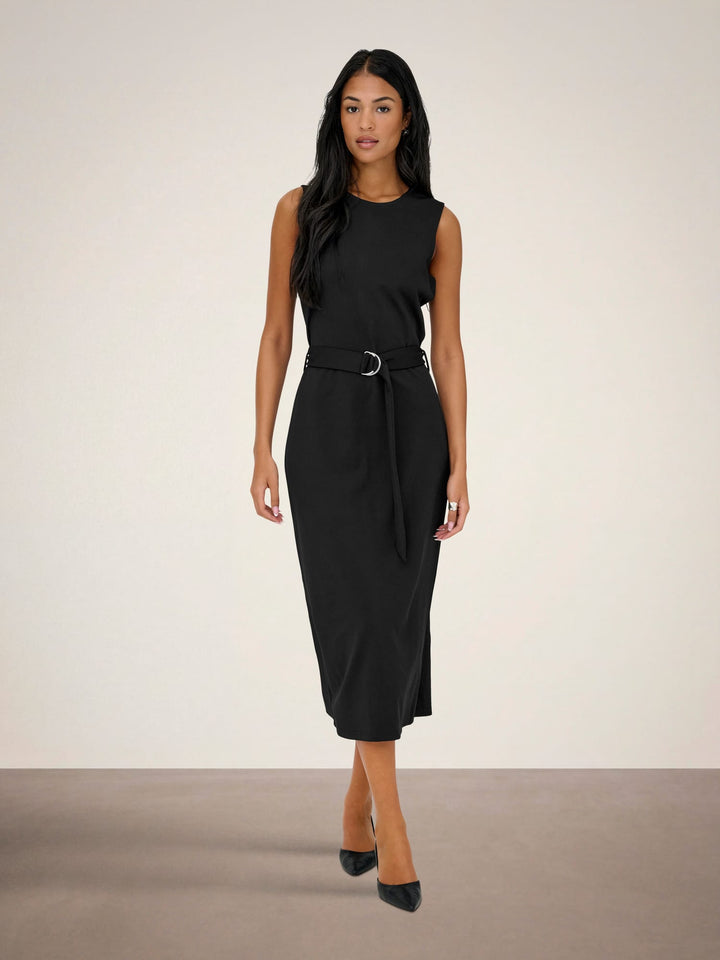 jacqueline de yong 15360125 Ava jurk maxi dames zwart