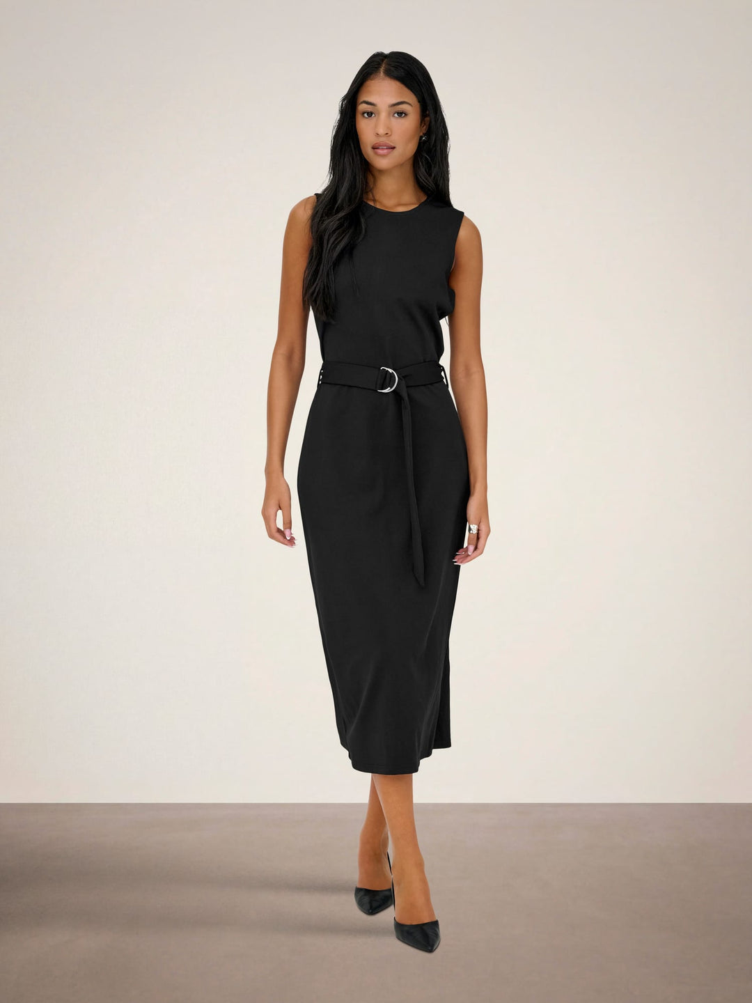 jacqueline de yong 15360125 Ava jurk maxi dames zwart